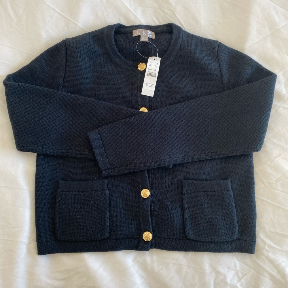 NWT J. Crew Emilie Sweater Jacket XS